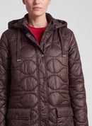 Drama Queen Padded Jacket - Mocha