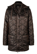Drama Queen Padded Jacket - Mocha