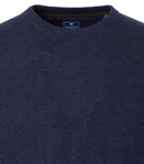 Round Neck Jumper - Blue
