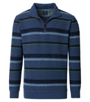 Troyer Zip Sweatshirt - Blue