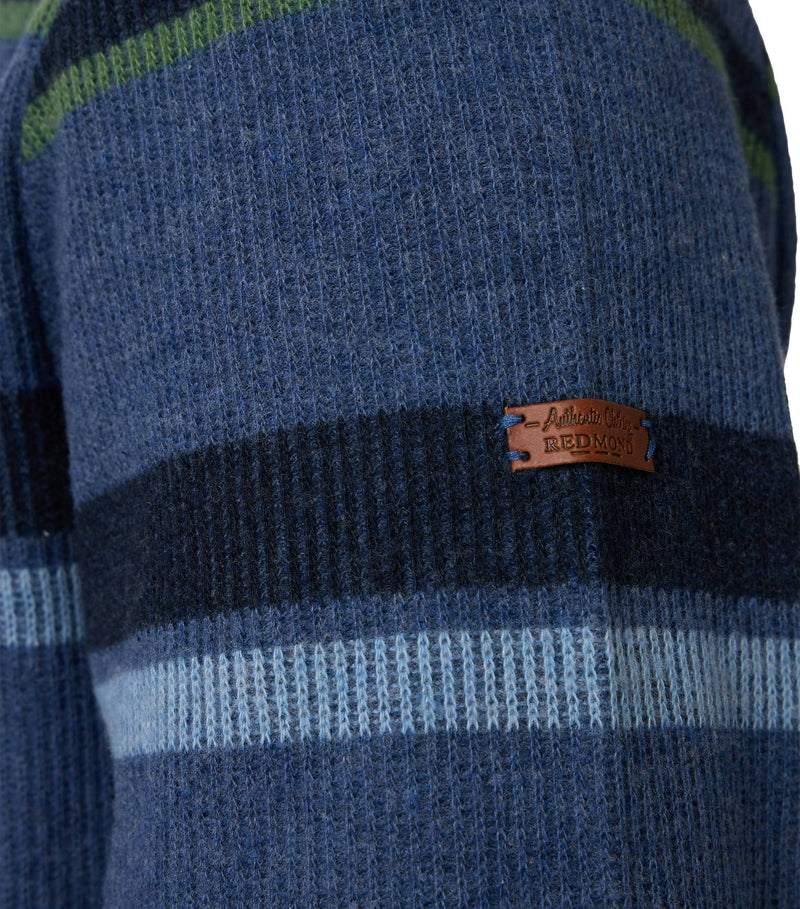 Troyer Zip Sweatshirt - Blue