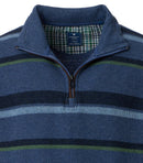 Troyer Zip Sweatshirt - Blue