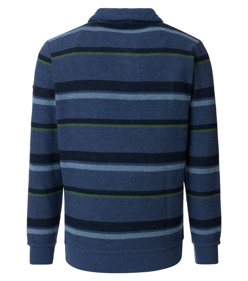 Troyer Zip Sweatshirt - Blue