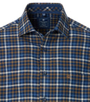 Flanell Comfort Fit Shirt - Brown