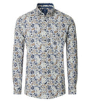 Print Comfort Buttondown Shirt - Brown