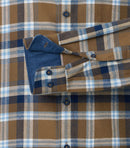 Flanell Comfort Fit Shirt - Brown