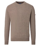 Round Neck Jumper - Brown