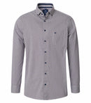 Print Comfort Buttondown Shirt - Red