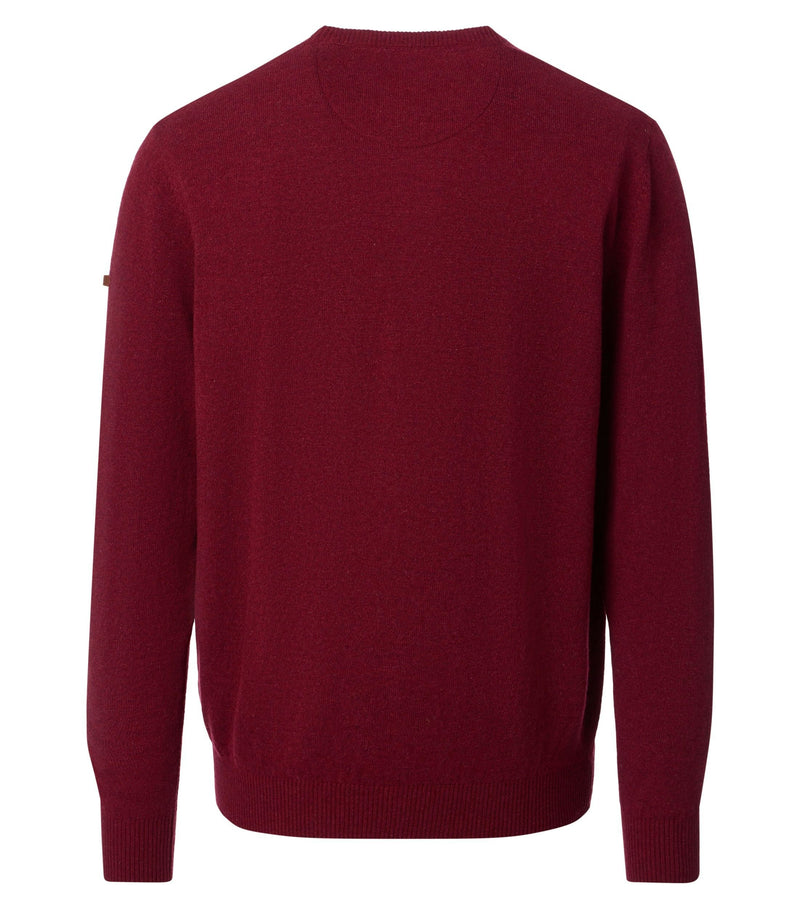 Round Neck Jumper - Red
