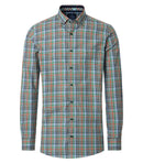 Twill Comfort Buttondown Shirt - Green