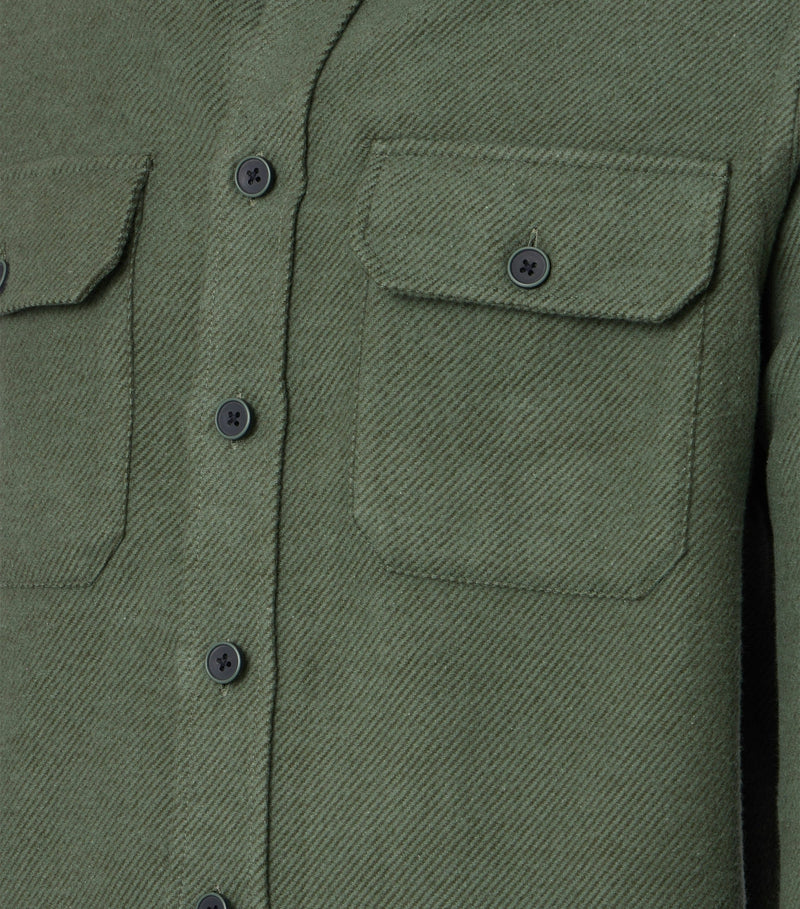 Flanell Comfort Fit Shirt - Green