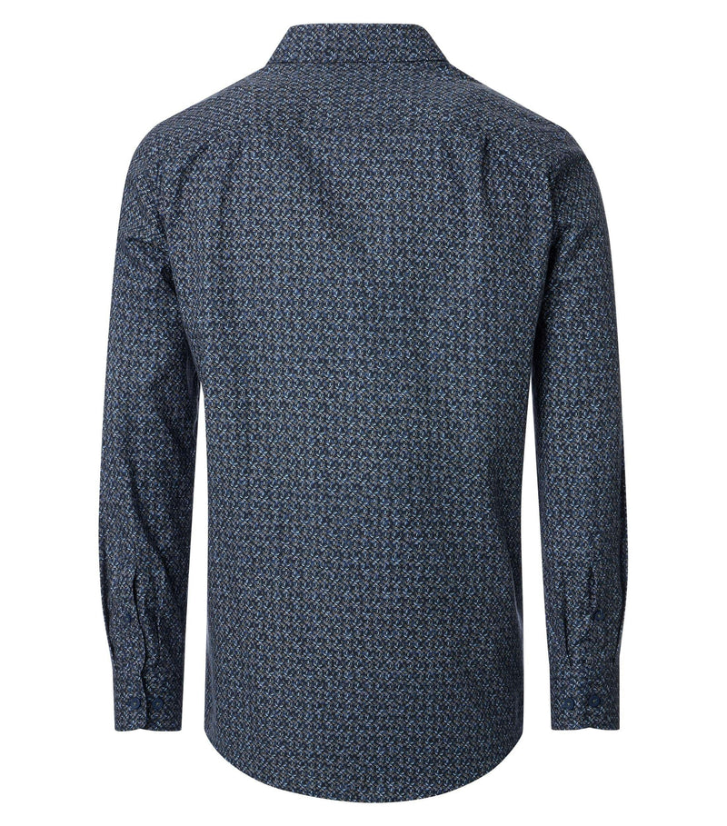 Print Comfort Fit Shirt - Green