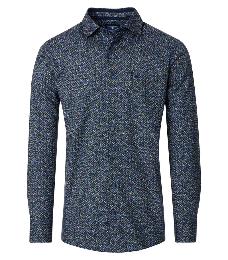 Print Comfort Fit Shirt - Green