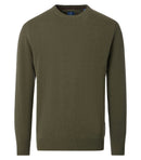 Round Neck Jumper - Green