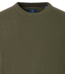 Round Neck Jumper - Green