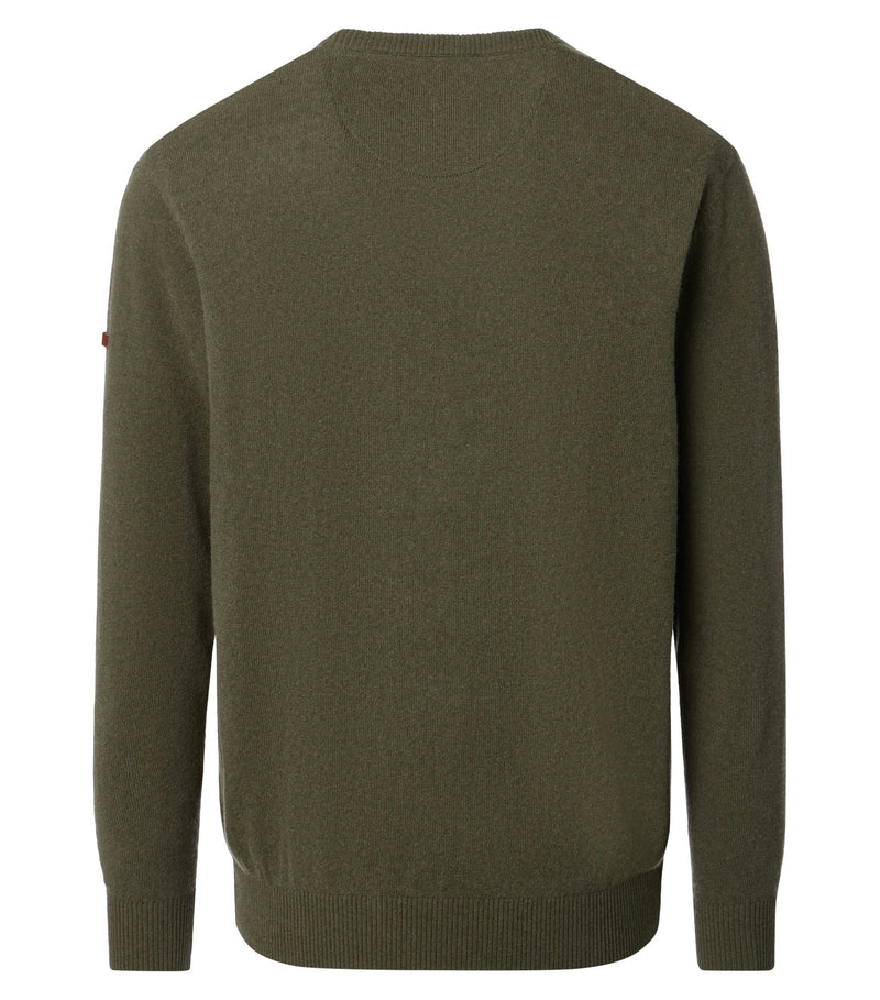 Round Neck Jumper - Green