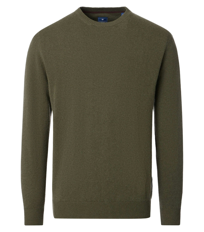 Round Neck Jumper - Green