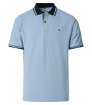 2 Tone Polo Shirt - Navy