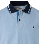 2 Tone Polo Shirt - Navy