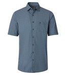 Print Short Sleeve Shirt - Yellow