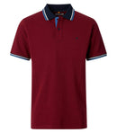 2 Tone Polo Shirt - Red