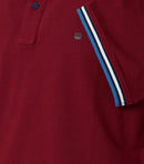 2 Tone Polo Shirt - Red