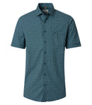Print Short Sleeve Shirt - Green
