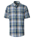 Print Short Sleeve Shirt - Green