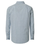 Print Comfort Buttondown Shirt - Blue