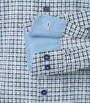 Print Comfort Buttondown Shirt - Blue