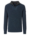 Troyer Zip Jumper - Blue