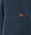 Troyer Zip Jumper - Blue