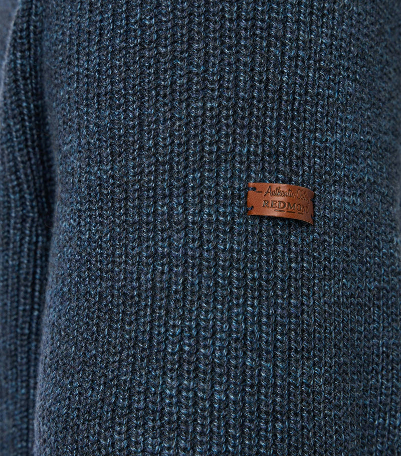 Troyer Zip Jumper - Blue