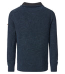 Troyer Zip Jumper - Blue