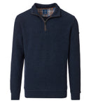 Troyer Zip Sweatshirt - Blue