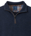 Troyer Zip Sweatshirt - Blue
