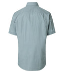 Print Short Sleeve Shirt - Blue