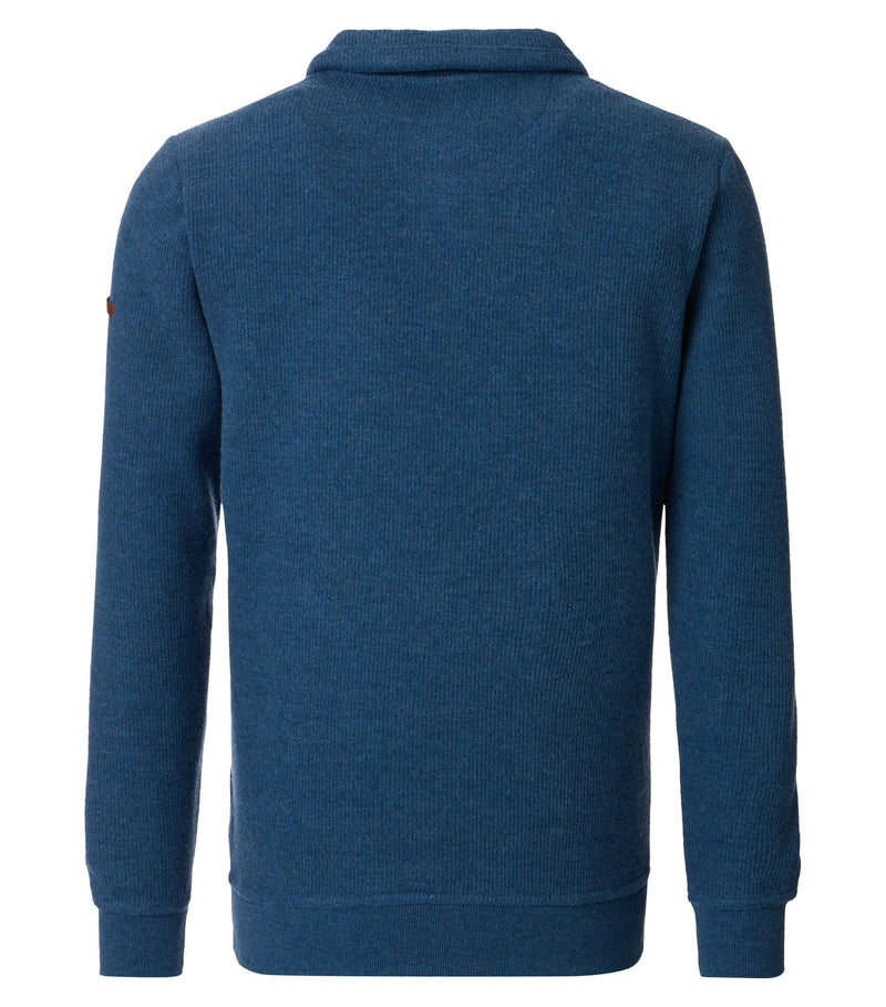 Troyer Zip Sweatshirt - Blue 121