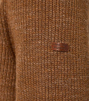Troyer Zip Jumper - Brown