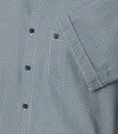 Print Short Sleeve Shirt - Camel Brown