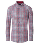 Twill Comfort Buttondown Shirt - Red