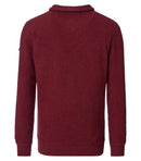 Troyer Zip Sweatshirt - Red
