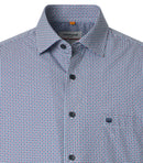 Print Short Sleeve Shirt - Red