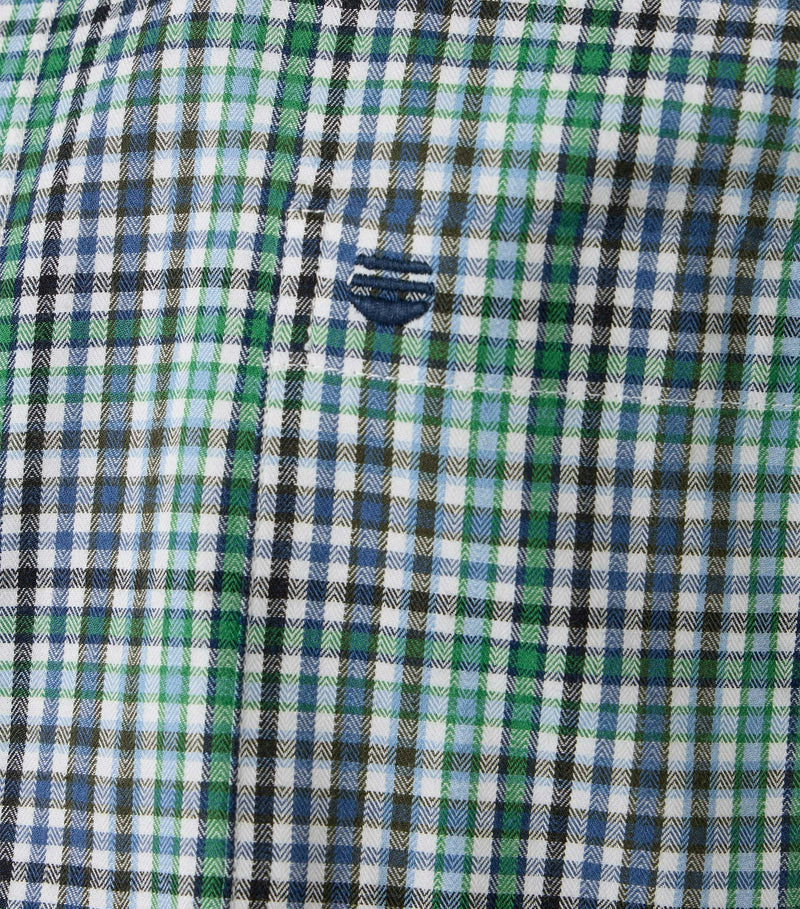 Twill Comfort Buttondown Shirt - Green