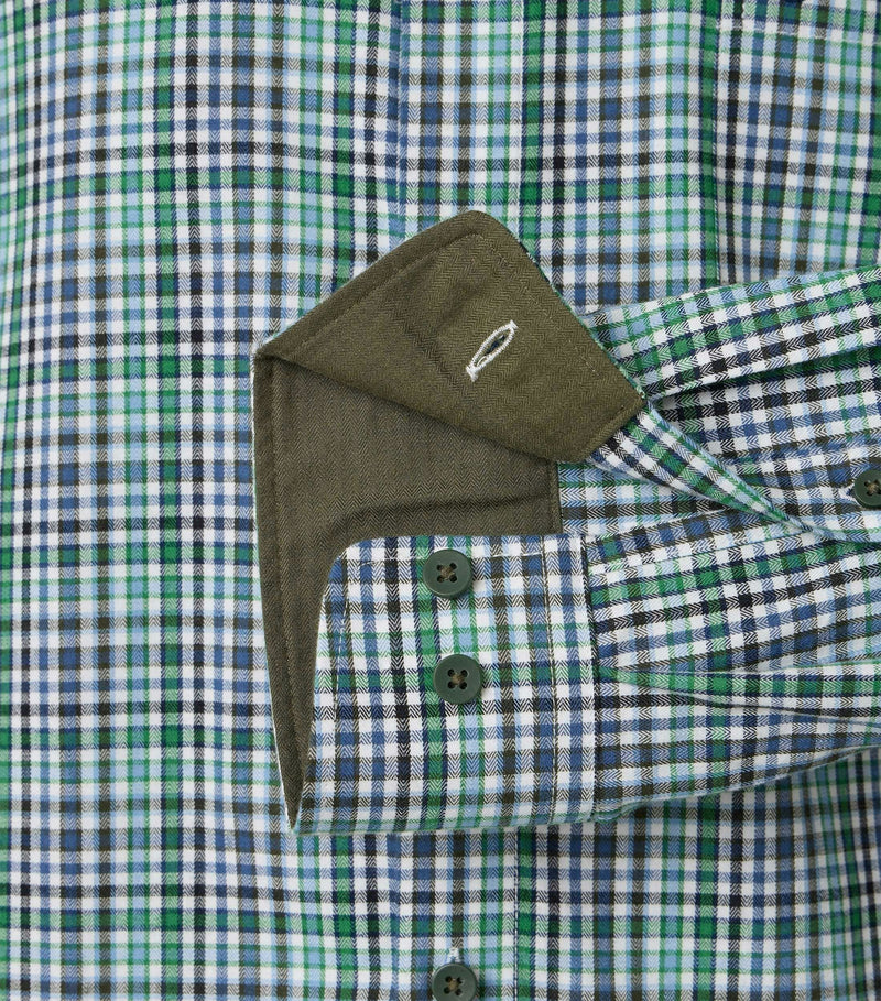 Twill Comfort Buttondown Shirt - Green