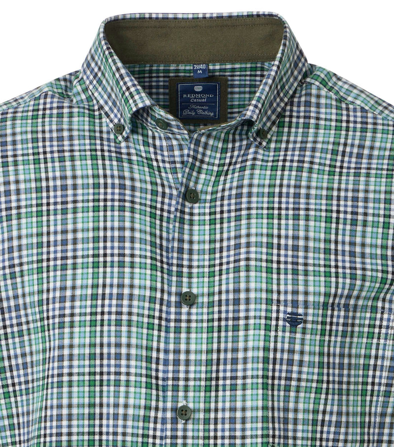 Twill Comfort Buttondown Shirt - Green
