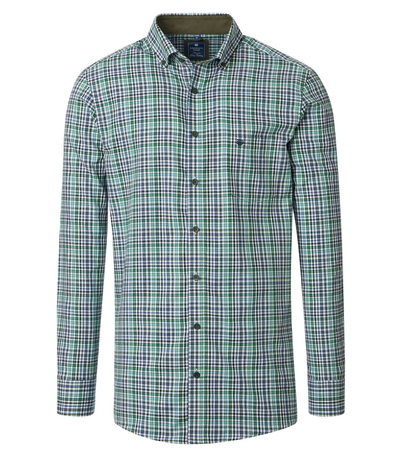 Twill Comfort Buttondown Shirt - Green