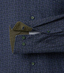 Print Comfort Buttondown Shirt - Green