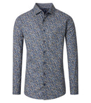 Print Comfort Buttondown Shirt - Green