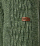 Troyer Zip Jumper - Green